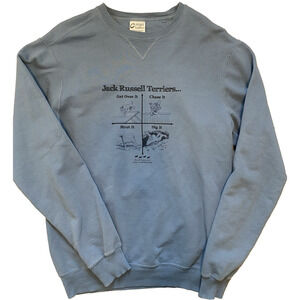 Port & Company Adult Small Dog Sweater Jack Russell Terrier Cozy Long Sleeve